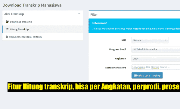 Tool Hitung Transkrip Nilai